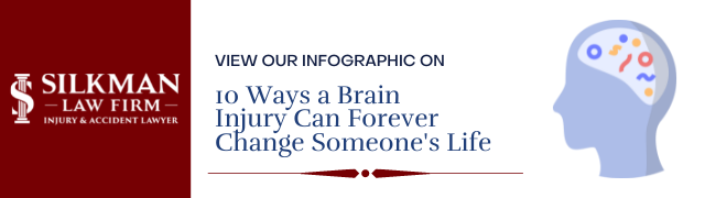 button to take users to an infographic about brain injuries affecting your life
