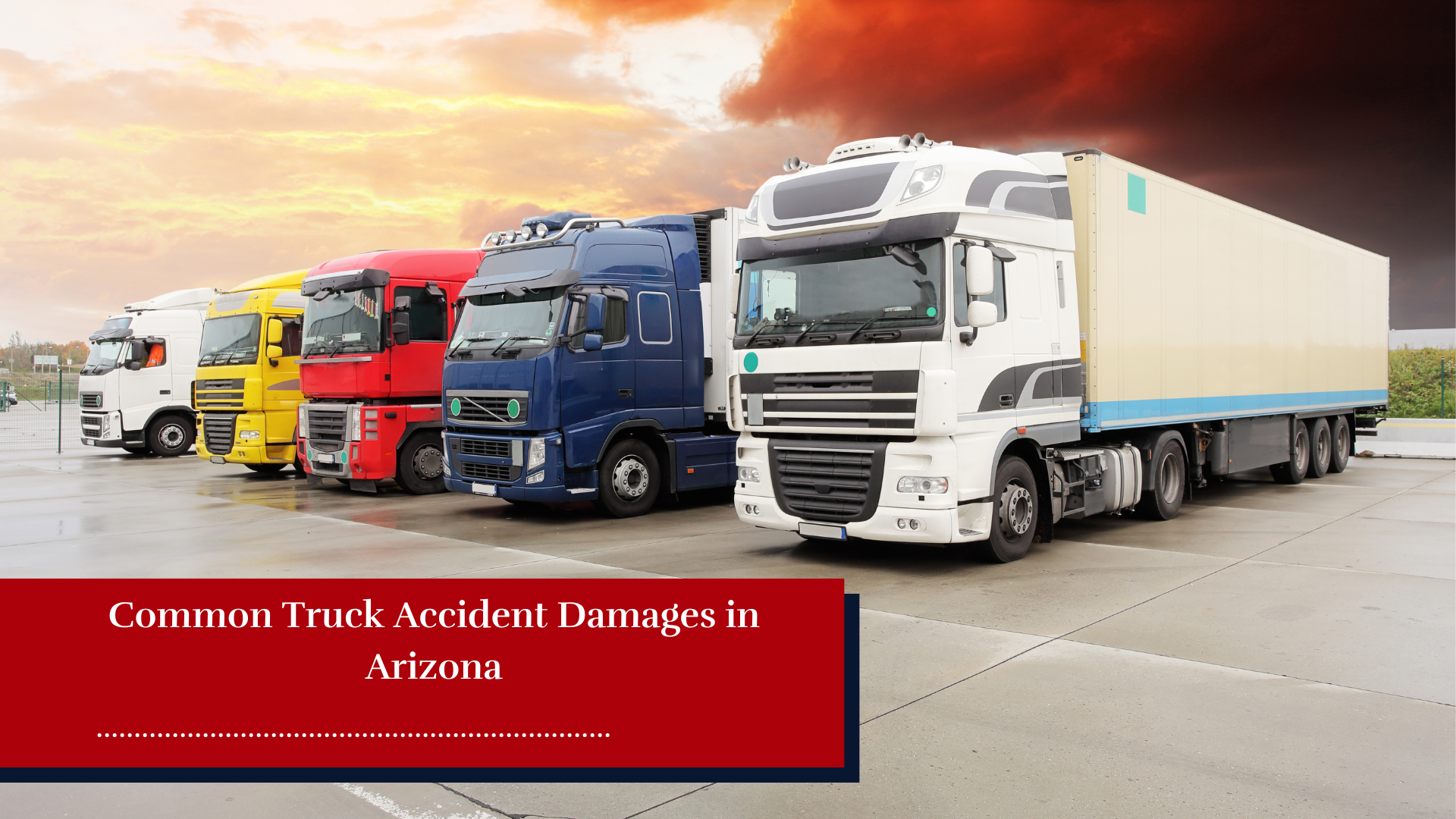 Truck Accident Damages in Arizona