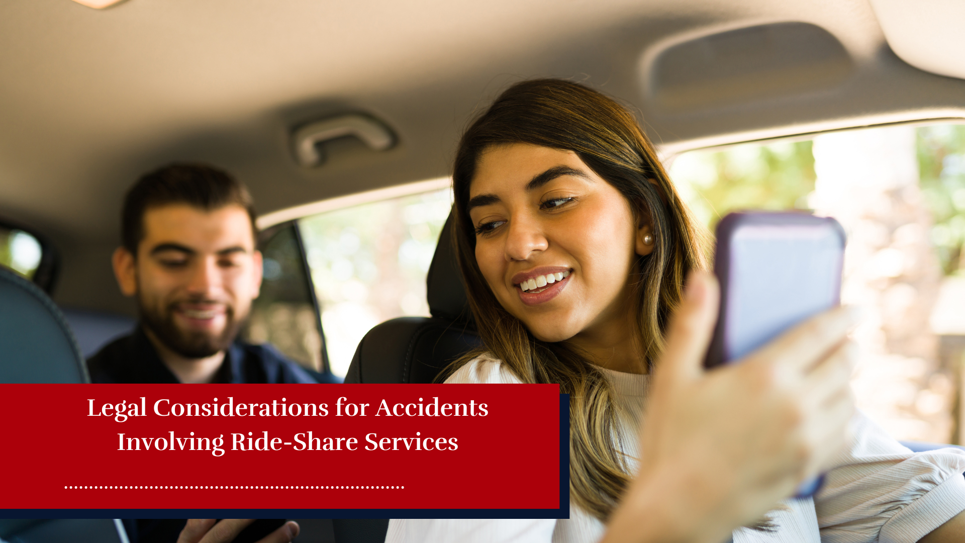 Legal Considerations for Accidents Involving Ride-Share Services